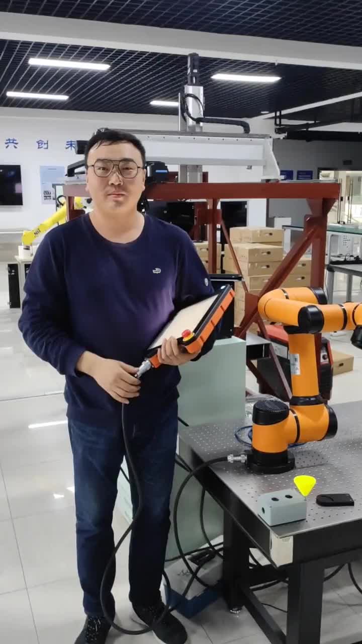 协作机器人拖动示教#来教技能 #工业机器人 #工业机器人培训       #硬声创作季 