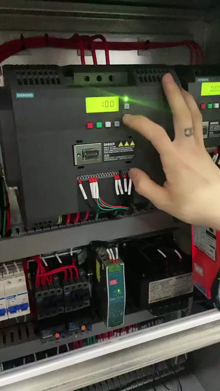 西门子V20变频器ModbusRTU通讯调试参数#PLC#硬声创作季 