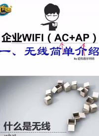 第1集｜企業無線AP+AC#網絡工程師#無線?#硬聲創作季 