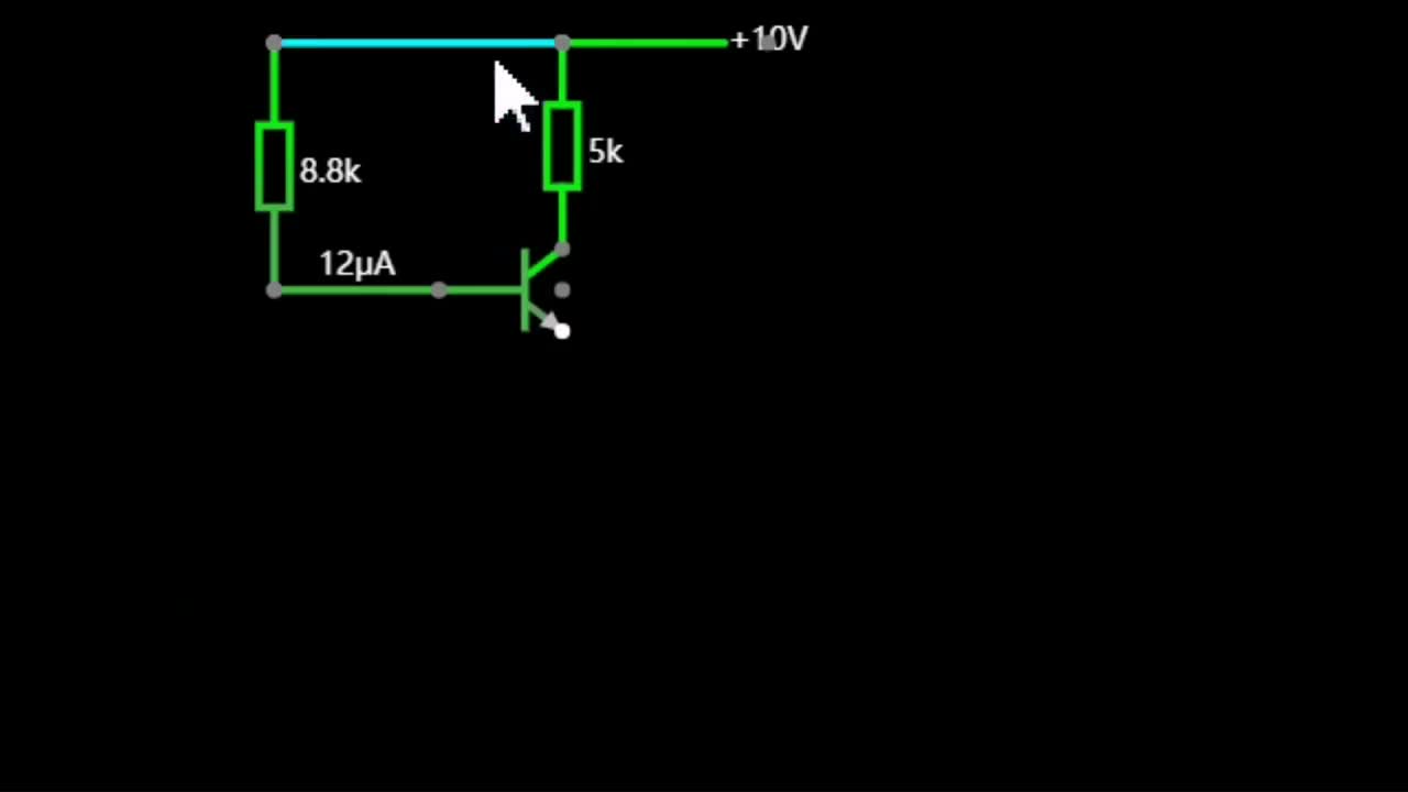 三極管的輸入電阻多大合適？動畫演示，一目了然.#電路原理 