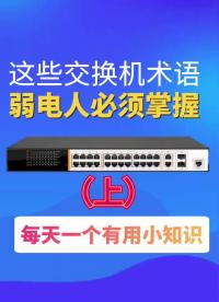 #VLAN #交換機(jī) _這些交換機(jī)術(shù)語(yǔ)，弱電人必須掌握。.