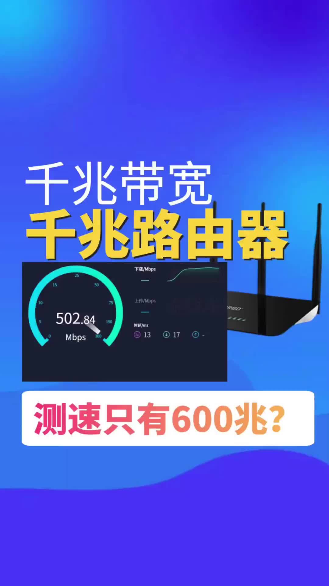 #VLAN #交換機 千兆帶寬+千兆路由器為什么測速只有600兆？