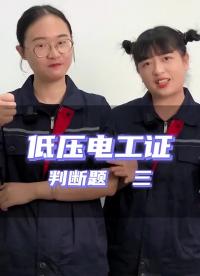 第3集｜第3题：黄绿双色的导线只能用于保护线？？#低压电工证  #知识分享  #电工常识#硬声创作季 