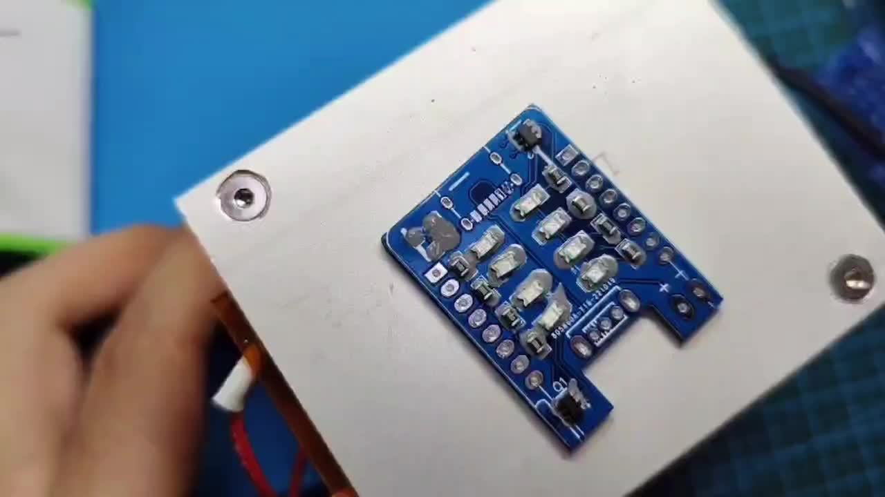 铁板烧还是很好用的！【PCB焊接】#电子制作 #pcb设计 