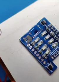 鐵板燒還是很好用的！【PCB焊接】#電子制作 #pcb設計 