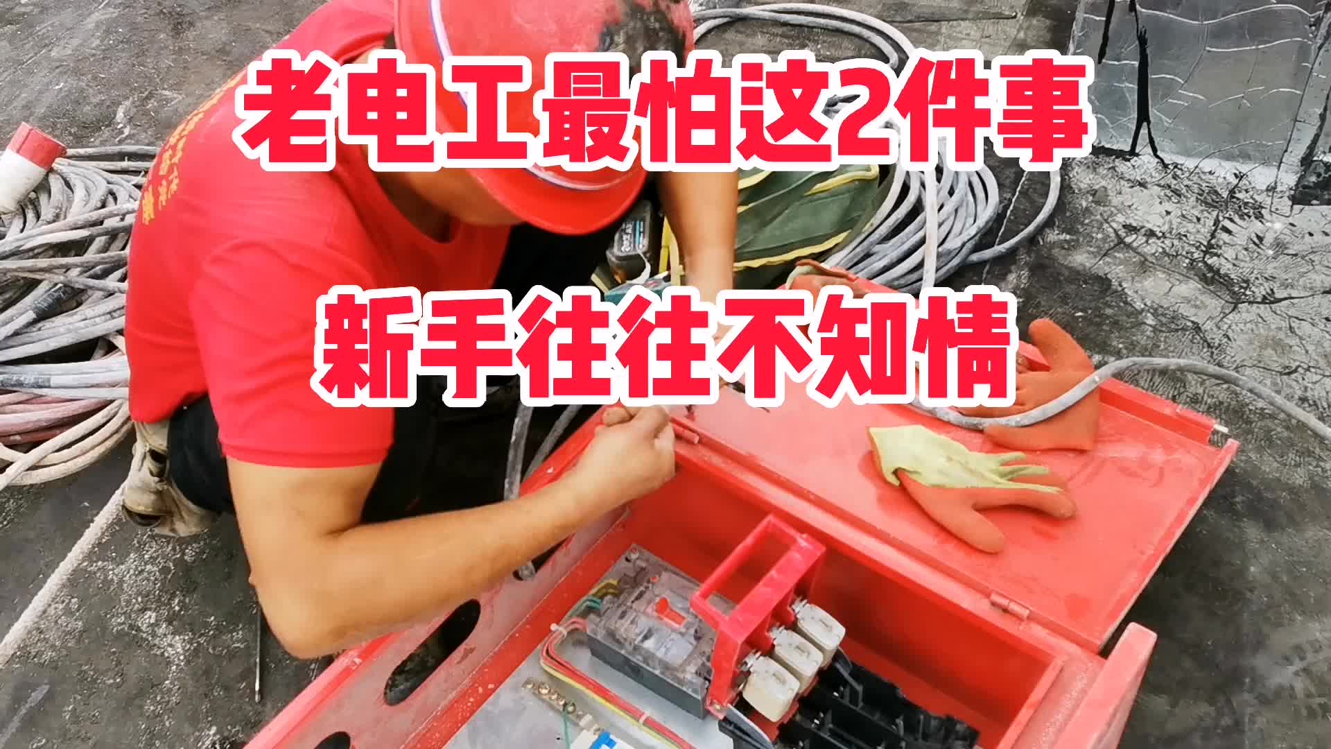 接個臨時配電箱，老電工都閃了！有這么恐懼嗎？大師兄說出實情#硬聲創(chuàng)作季 