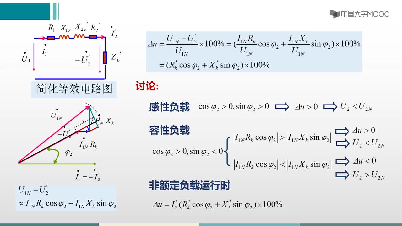#硬声创作季 #电机与拖动 电机与拖动-4.5.1 变压器的工作特性与标么值-2