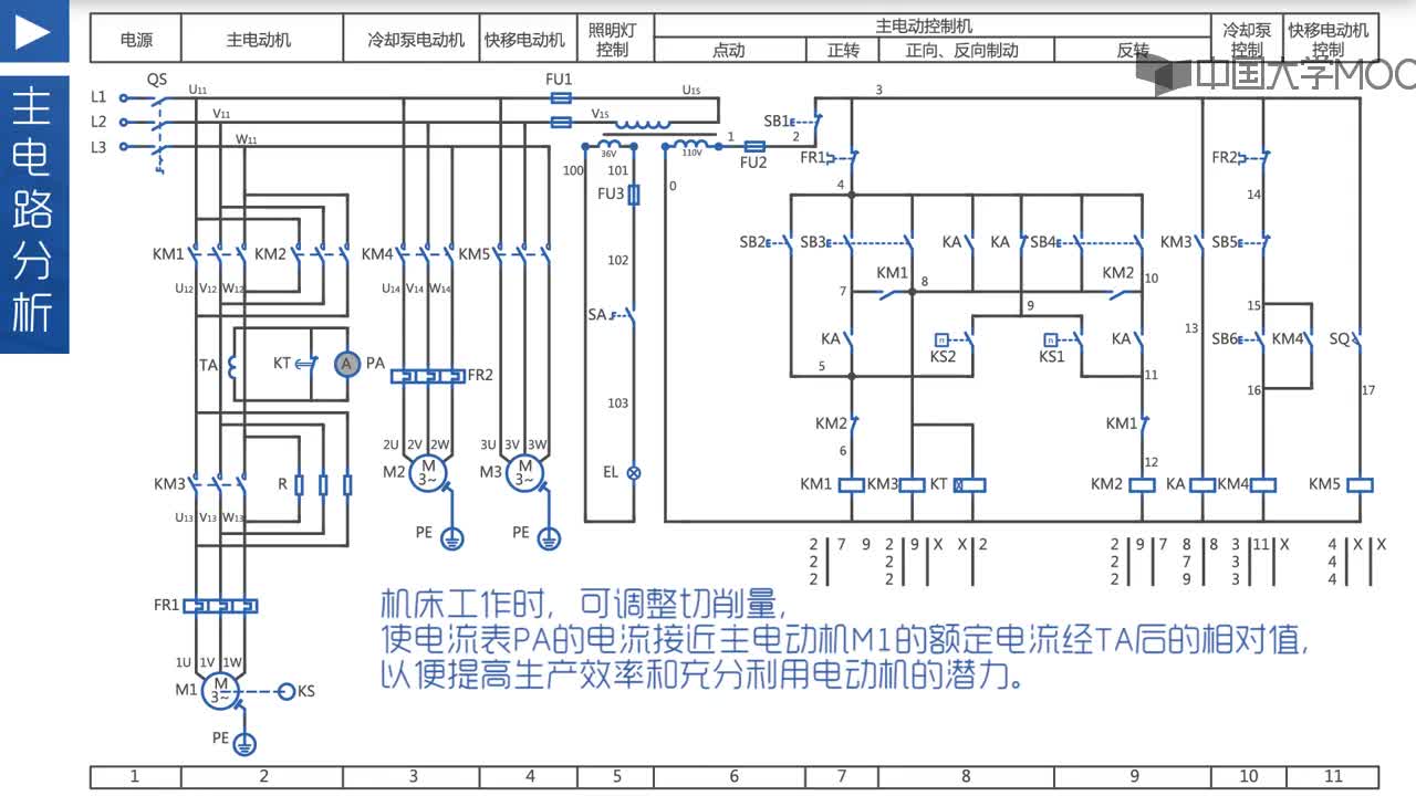 #硬声创作季 #电气 电气控制实践训练-15电气控制电路图的分析-2