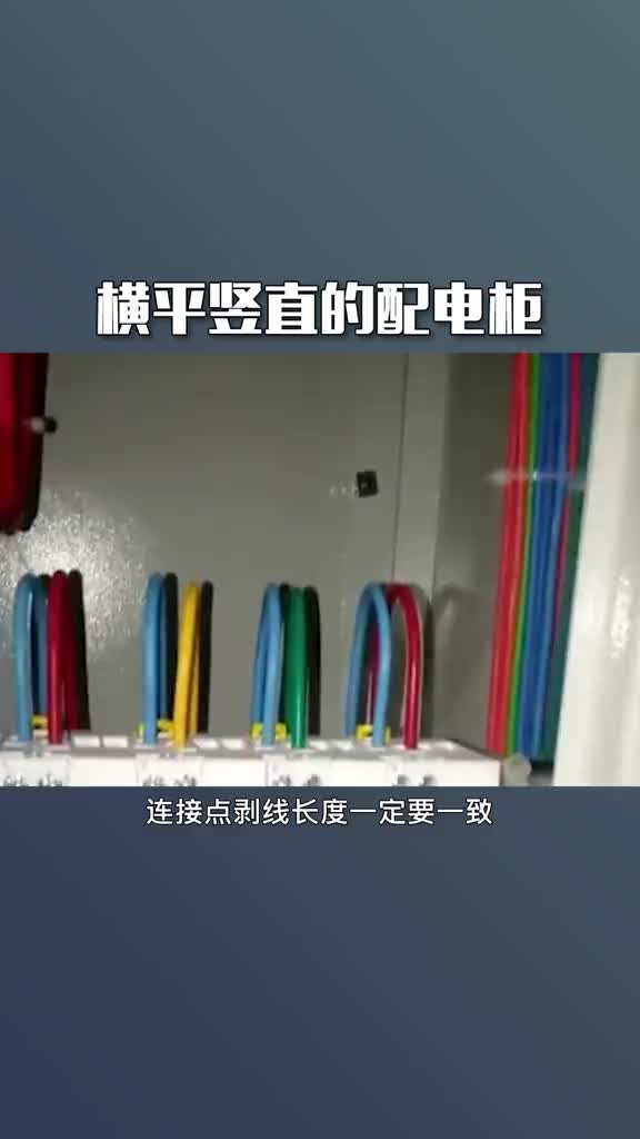 #硬聲創(chuàng)作季 #電工知識(shí) #PLC  配電柜的線(xiàn)如何做到美觀.