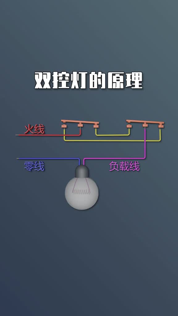 #硬聲創(chuàng)作季 #電工知識(shí) #PLC  雙控?zé)粼韯?dòng)畫演示