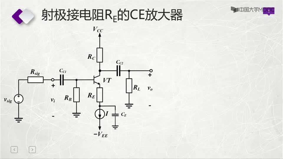 [4.5.2]--射极接电阻的CE放大器参数分析1