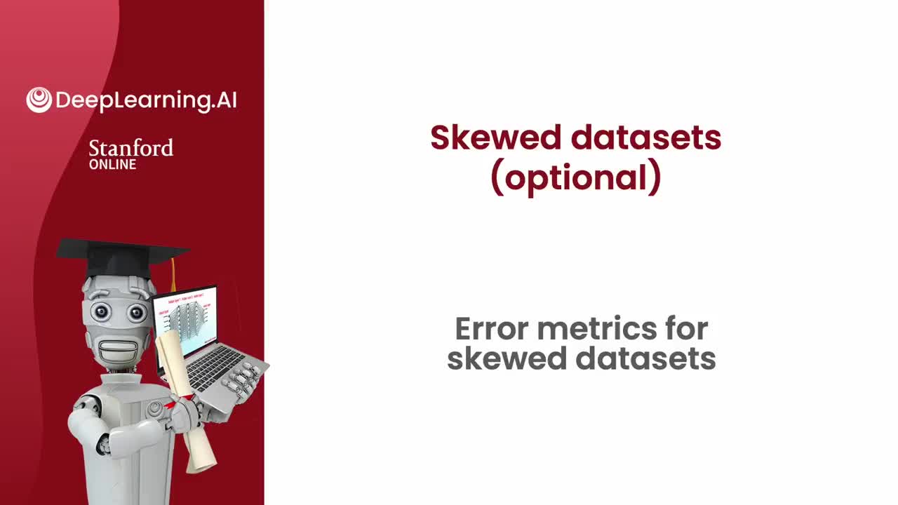 #硬聲創(chuàng)作季 機(jī)器學(xué)習(xí)_86.14.1 Error metrics for skewed dataset