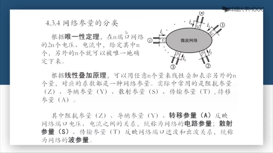 #硬声创作季  微波技术：第4-9讲网络参量和分类