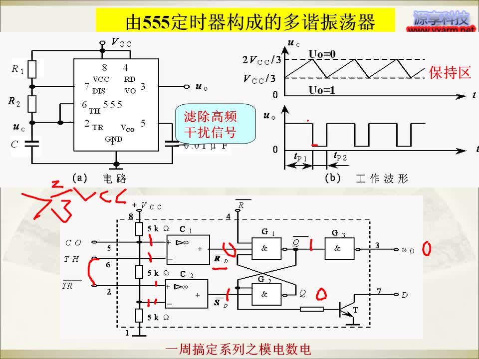 #硬声创作季 #模电 一周搞定系列之模电-11 555定时器-2