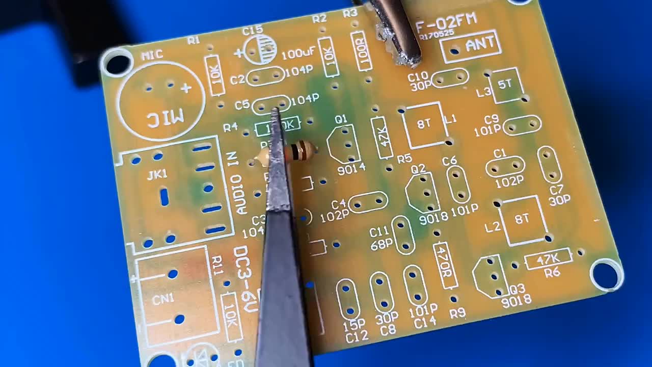 簡易調(diào)頻發(fā)射機電路 #硬聲創(chuàng)作季 