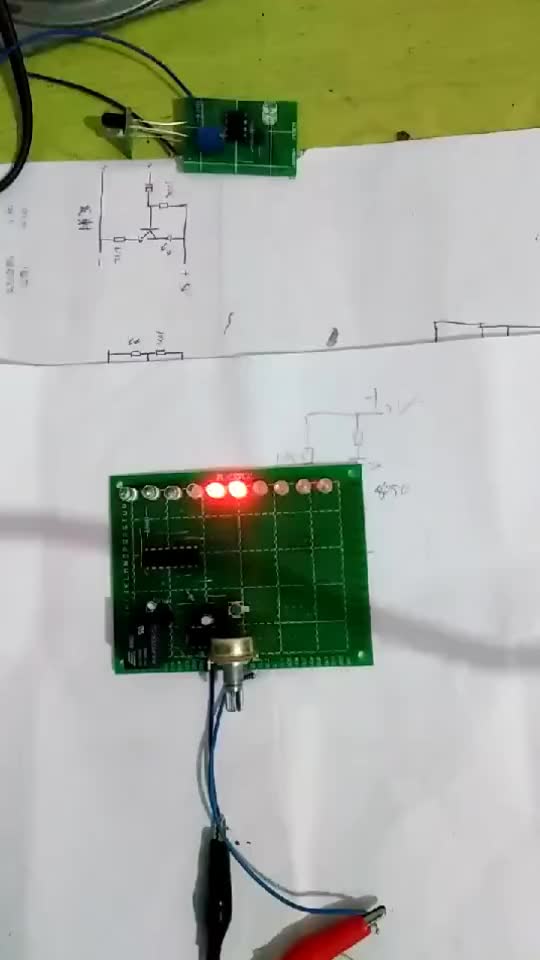 剛完成的流水燈 #硬聲創作季 