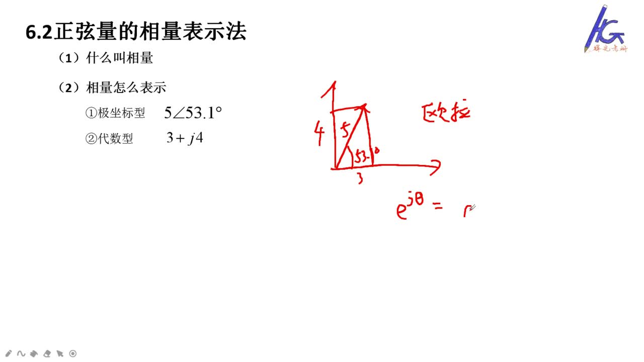 #硬聲創(chuàng)作季 #電力 電力系統(tǒng)分析-09 正弦量的相量表示-2