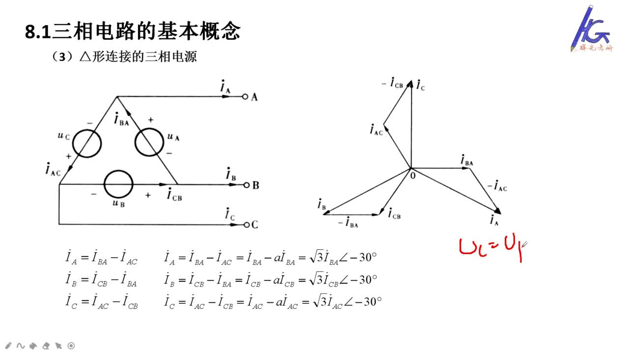 #硬聲創(chuàng)作季 #電力 電力系統(tǒng)分析-12 正弦穩(wěn)態(tài)三相電路-3