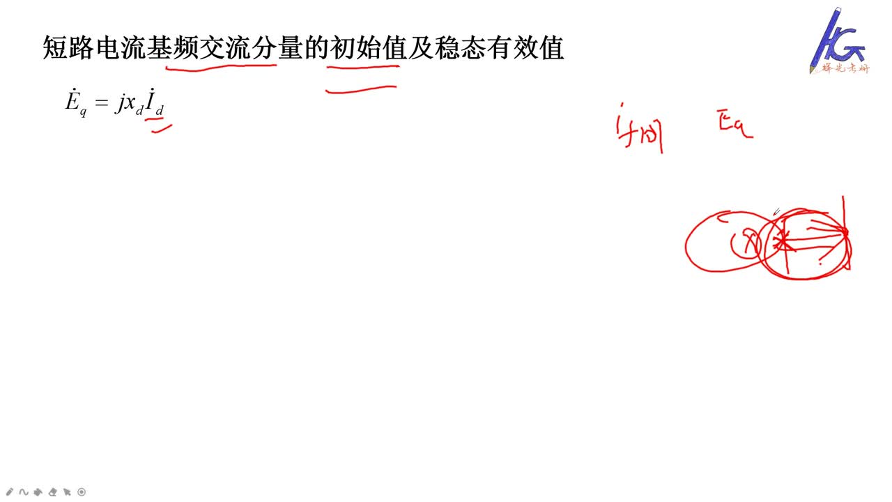 #硬聲創(chuàng)作季 #電力 電力系統(tǒng)分析-35 同步發(fā)電機(jī)突然三相短路分析2-5