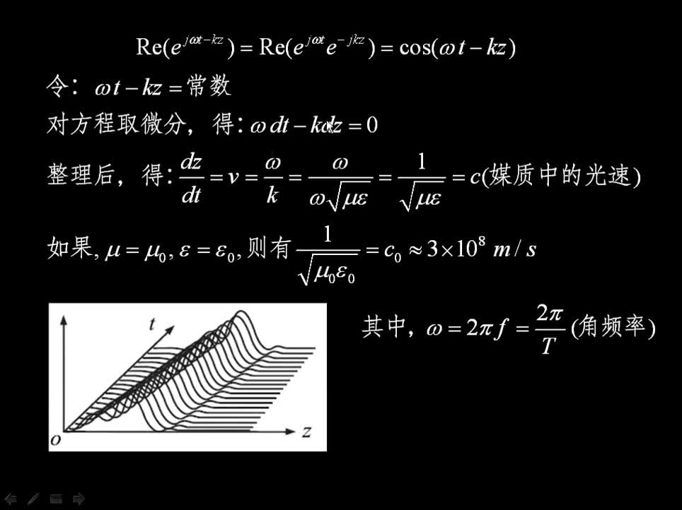 #硬声创作季 #电磁学 电磁场与电磁波-5.1.1 理想介质中的均匀平面波1-3