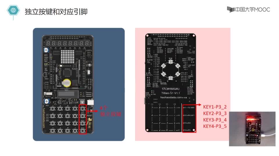 #硬聲創作季  單片機技術與應用：651.開發板演示