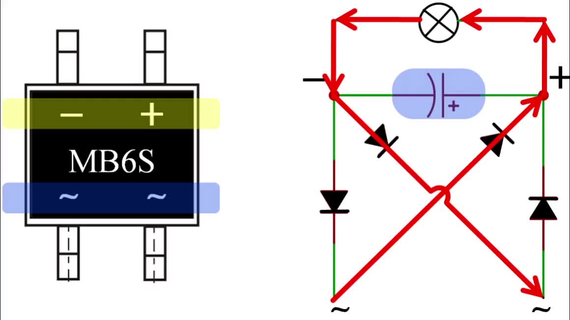 整流桥的结构及原理 #硬声创作季 