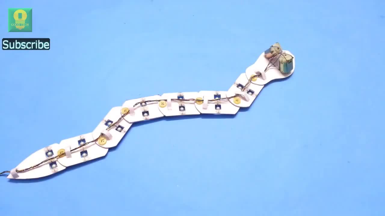 #硬聲創作季  【DIY】自己做一個會蠕動的電動蛇好玩極了（不用震動馬達）