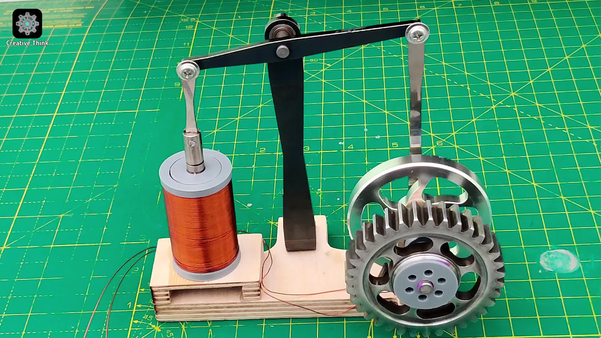 #硬聲創作季  如何制作強大的單缸電動發動機