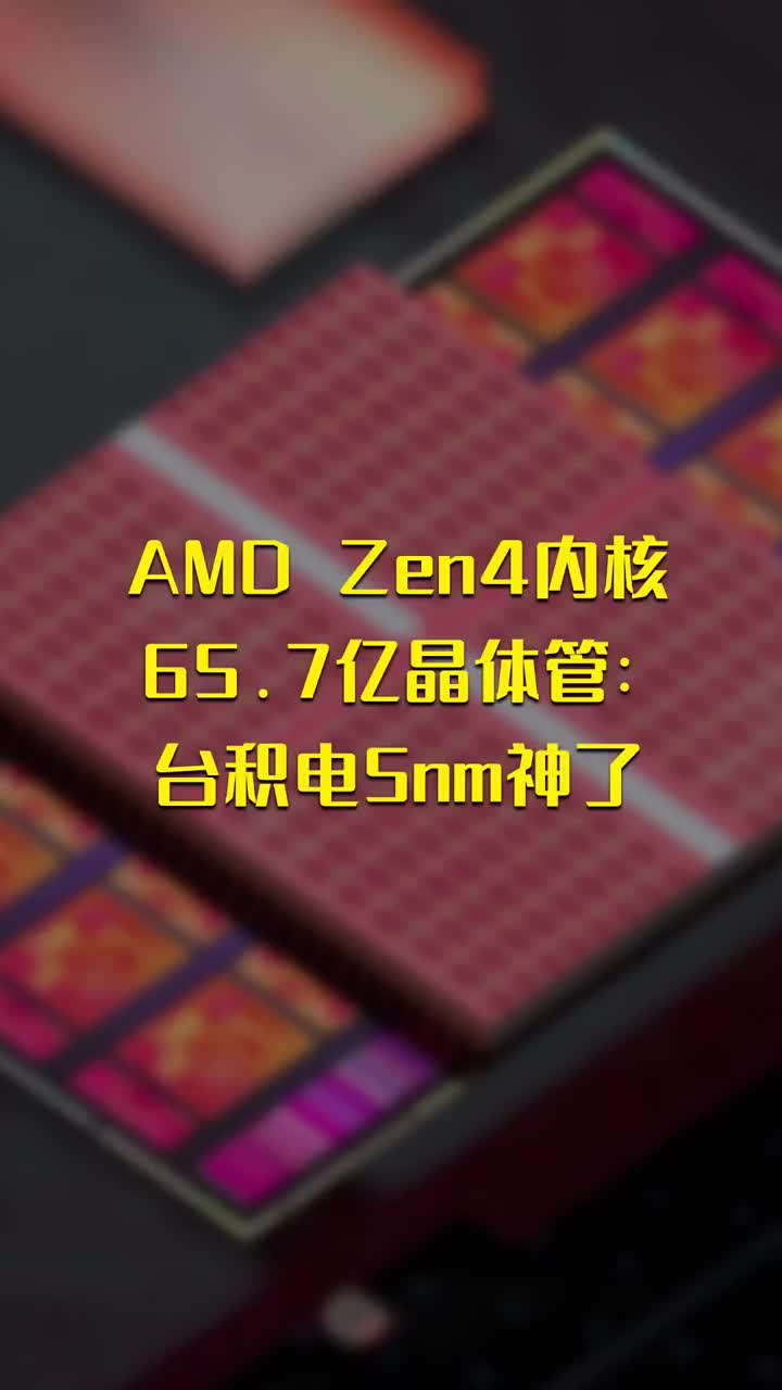 AMD Zen4内核65 #硬声创作季 