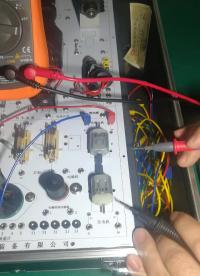 #硬聲創(chuàng)作季 直流電動機(jī)發(fā)電實(shí)驗(yàn)，請認(rèn)真觀看。 #汽車電子 