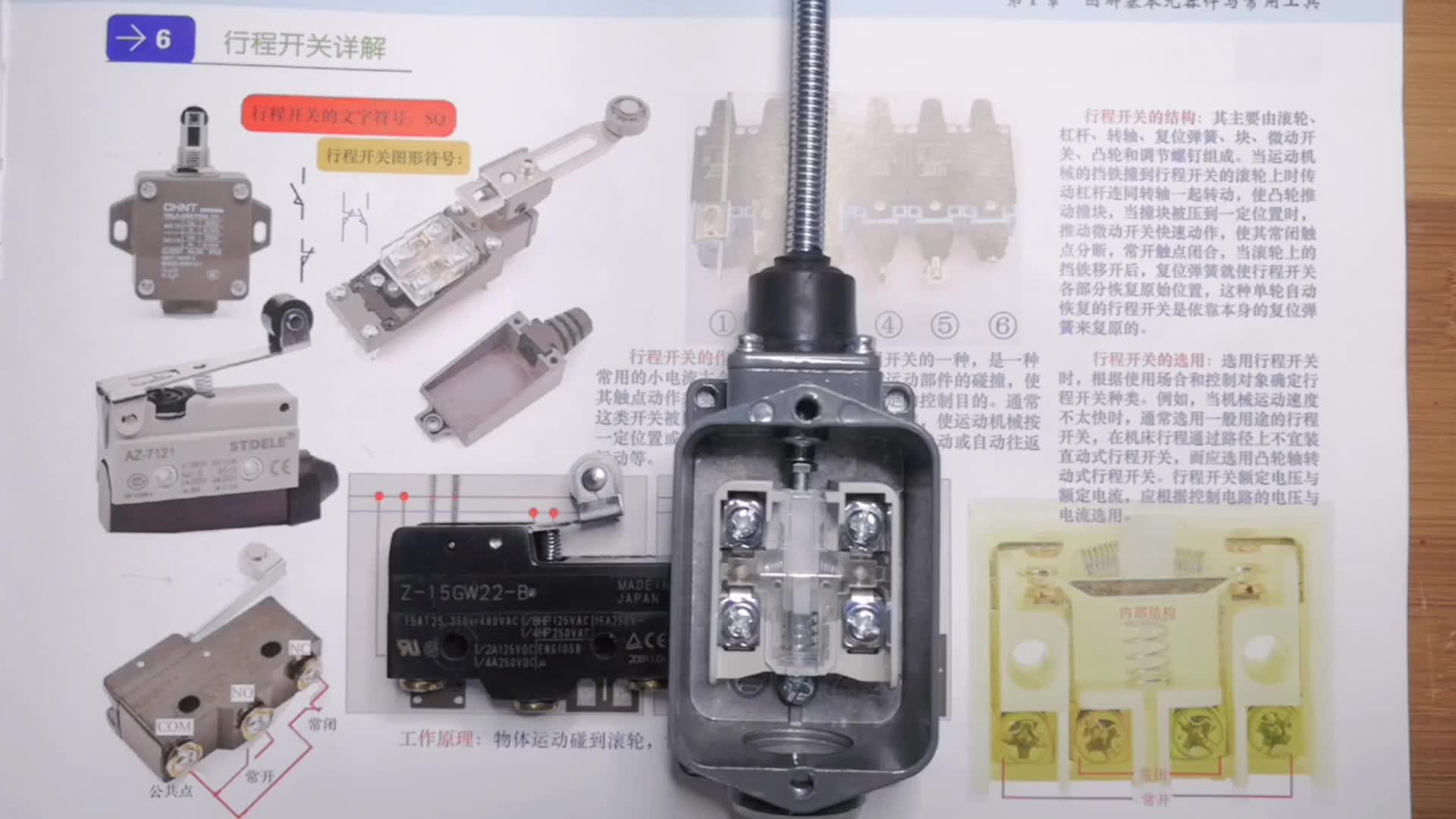 零基礎學電工，第四節(jié)-行程開關詳解！作用，原理，為啥能限位？#硬聲創(chuàng)作季 
