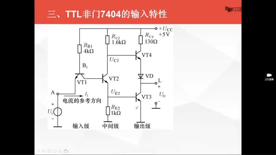 #硬声创作季  数字电子技术基础：TTL门的输入特性曲线