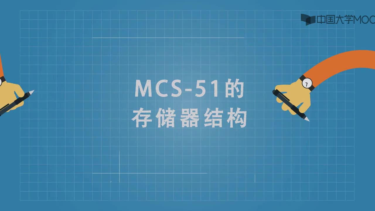 MCS51的存储器结构视频讲解#单片机 