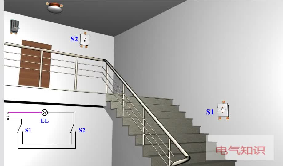 电工基础看一下，两个开关控制一盏灯原来这么简单#硬声创作季 