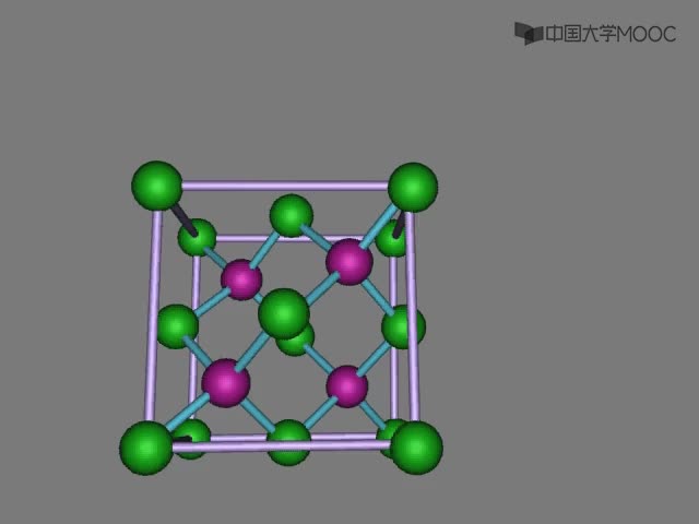 晶格结构动画2#半导体  