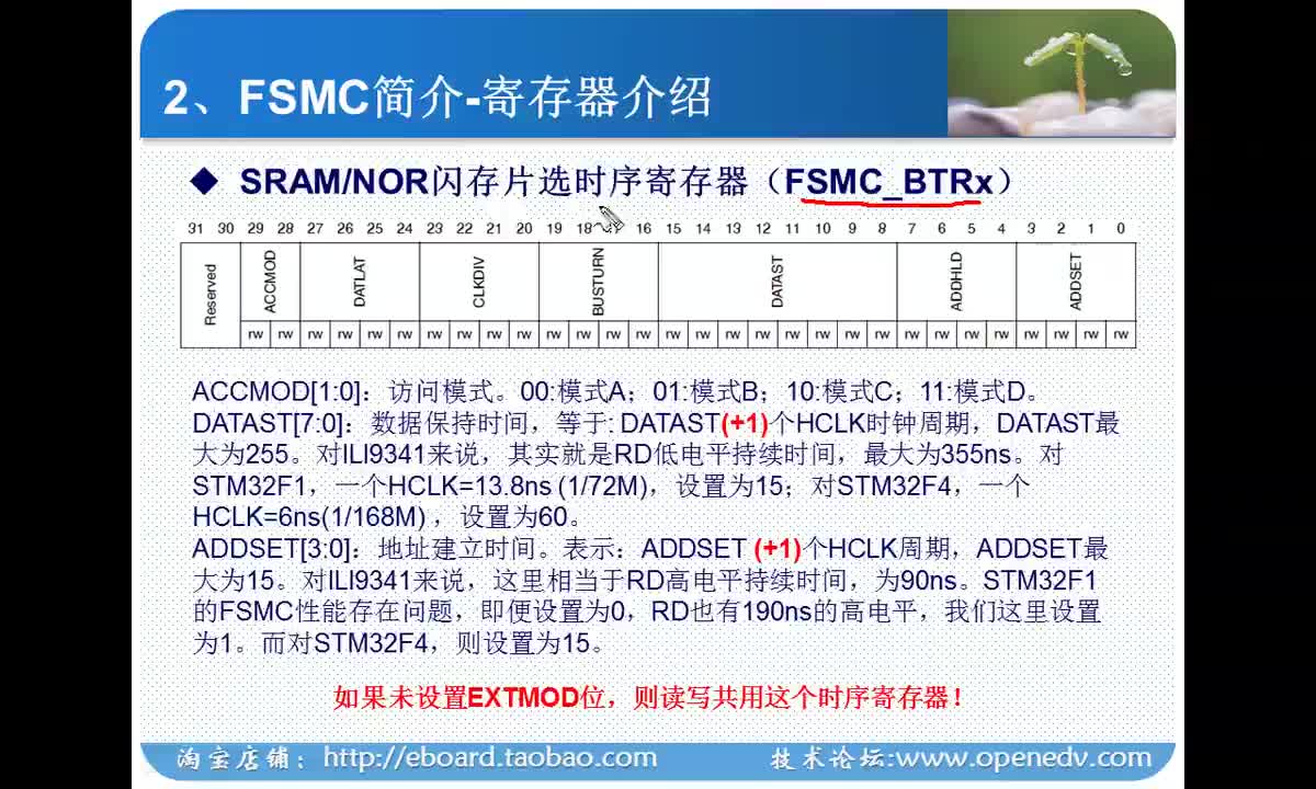 #硬聲創(chuàng)作季 #STM32 學STM32-38 LCD-FSMC原理簡介-3