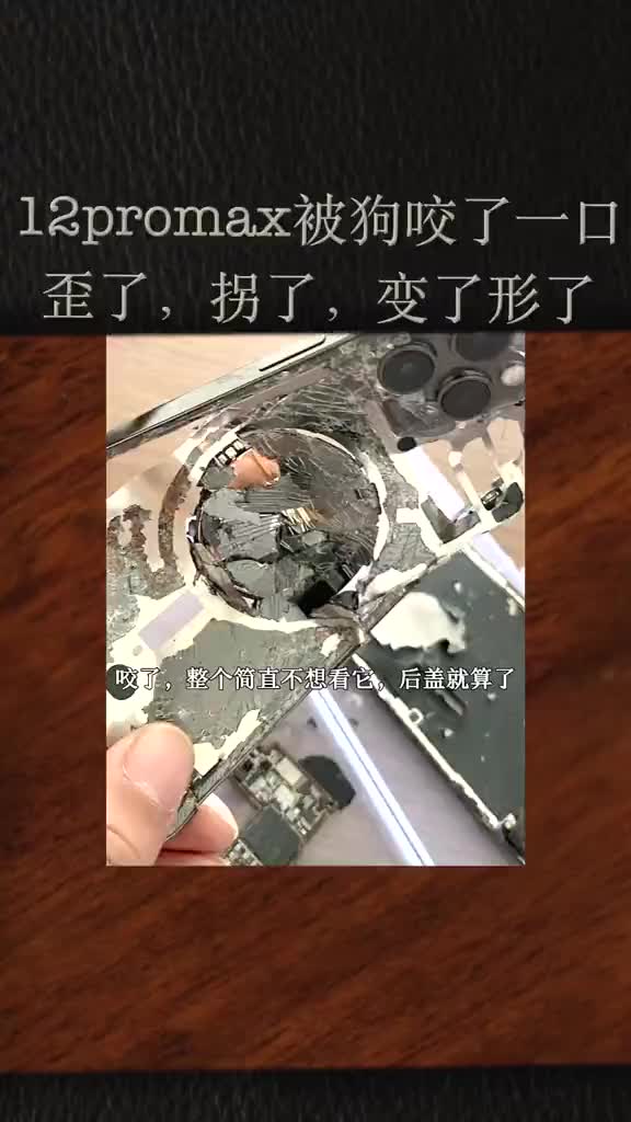 #硬聲創作季 #PCB #智能手機 iPhone12pro Max被狂犬咬了一口，歪了，拐了，變了形了