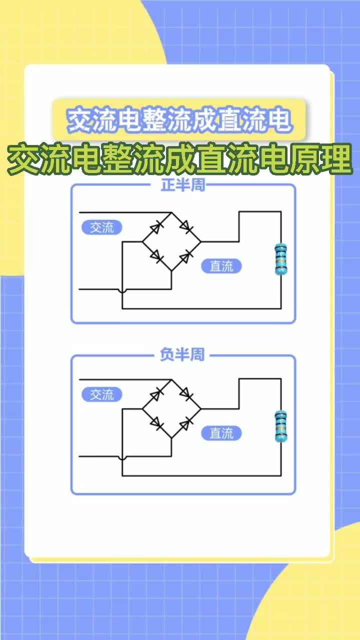 桥式整流电路#硬声创作季 #电子技术 