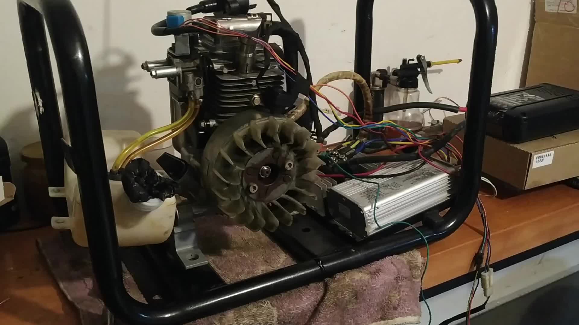 欣賞一下我做的變頻發動機如何# 硬聲創作季