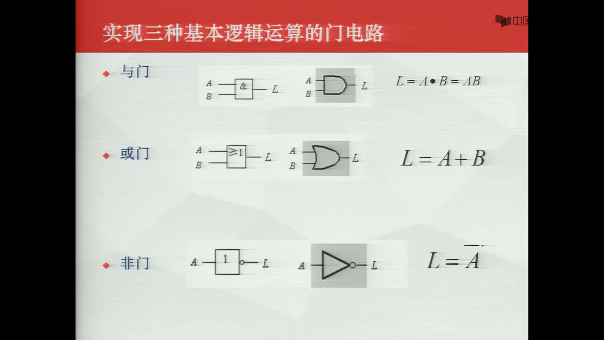 数字电子技术基础：实现逻辑运算的门电路#数字电子技术 