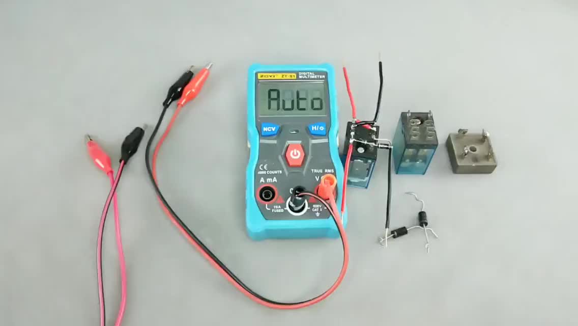 零壓降無極性輸入制作，只需一個中間繼電器和兩個整流二極管# 硬聲創(chuàng)作季