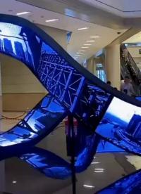 創意LED顯示屏異形絲帶屏