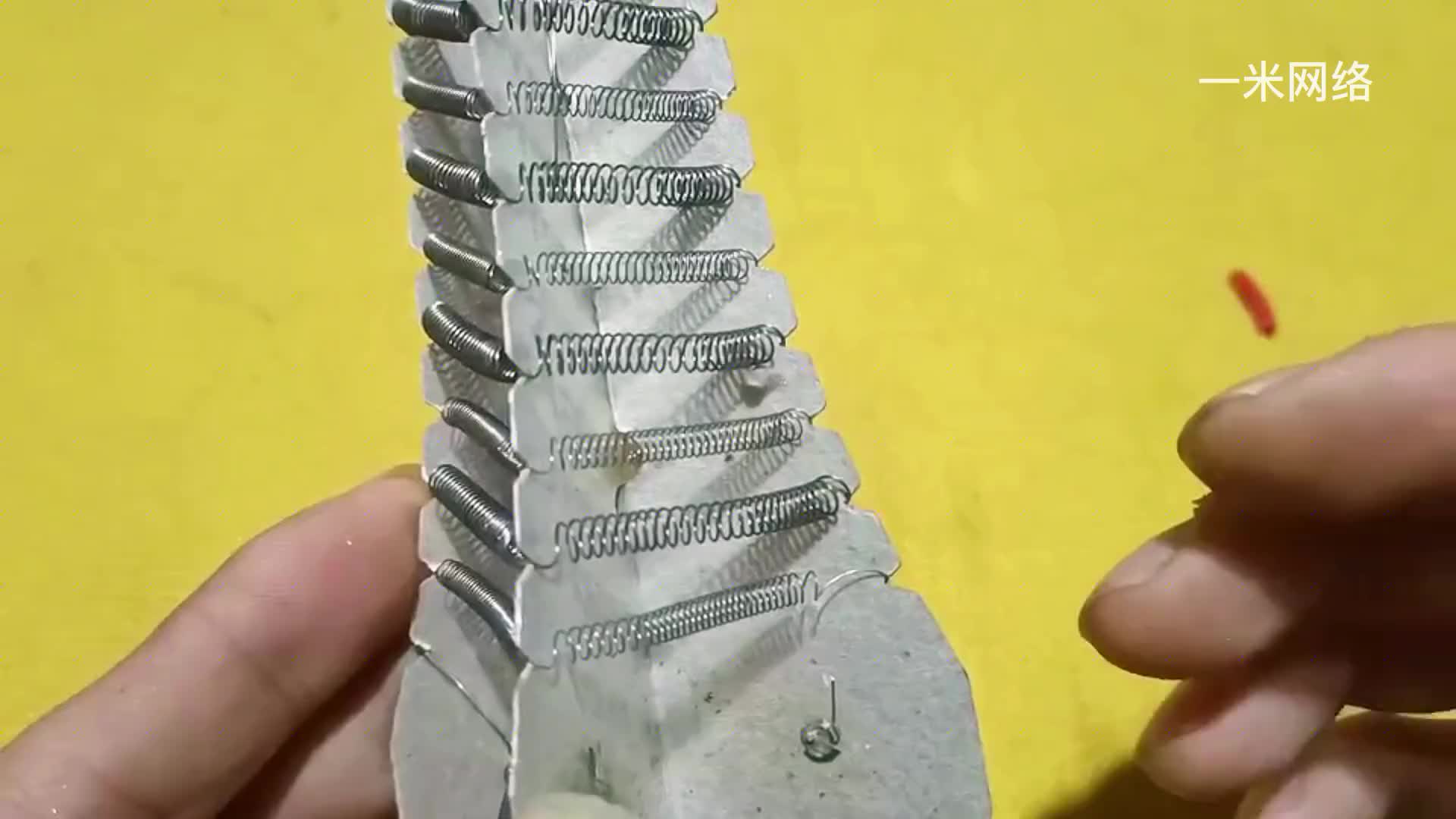 才知道，廢棄電吹風(fēng)發(fā)熱絲還隱藏著一個特殊妙用，很多人都不知道#硬聲創(chuàng)作季 