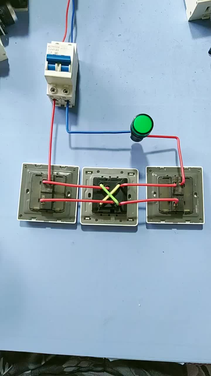 電工知識(shí)：三地控制#電工 