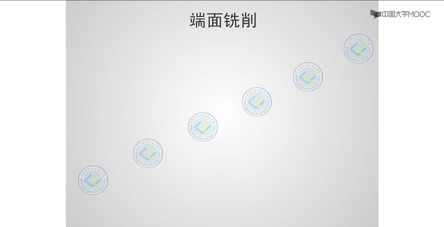 數控銑床：端面銑削動畫#硬聲創作季 