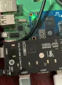 Bananapi BPI-CM4計算機模組PCIe 轉USB3 Hub功能測試-樹莓派底板 #嵌入式硬件 