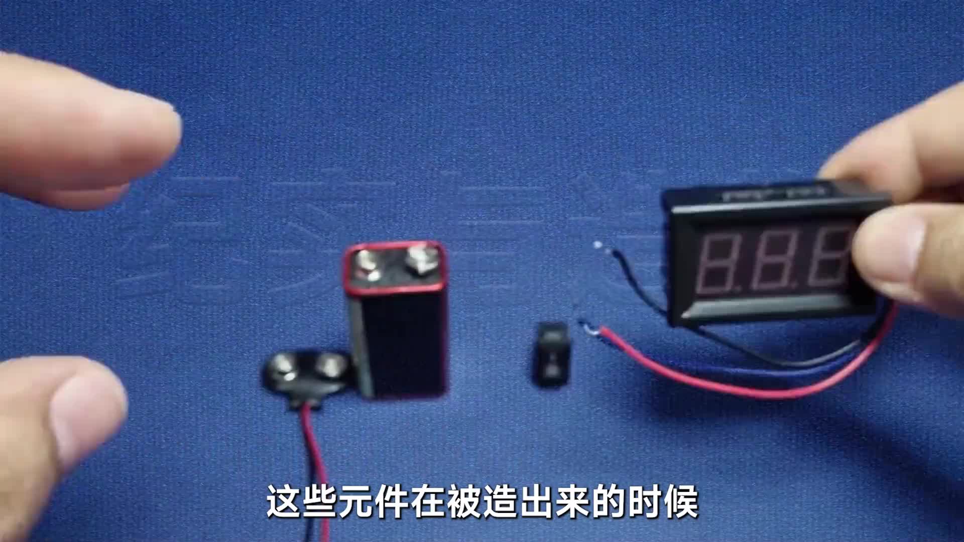 简单的直流电压检测表制作