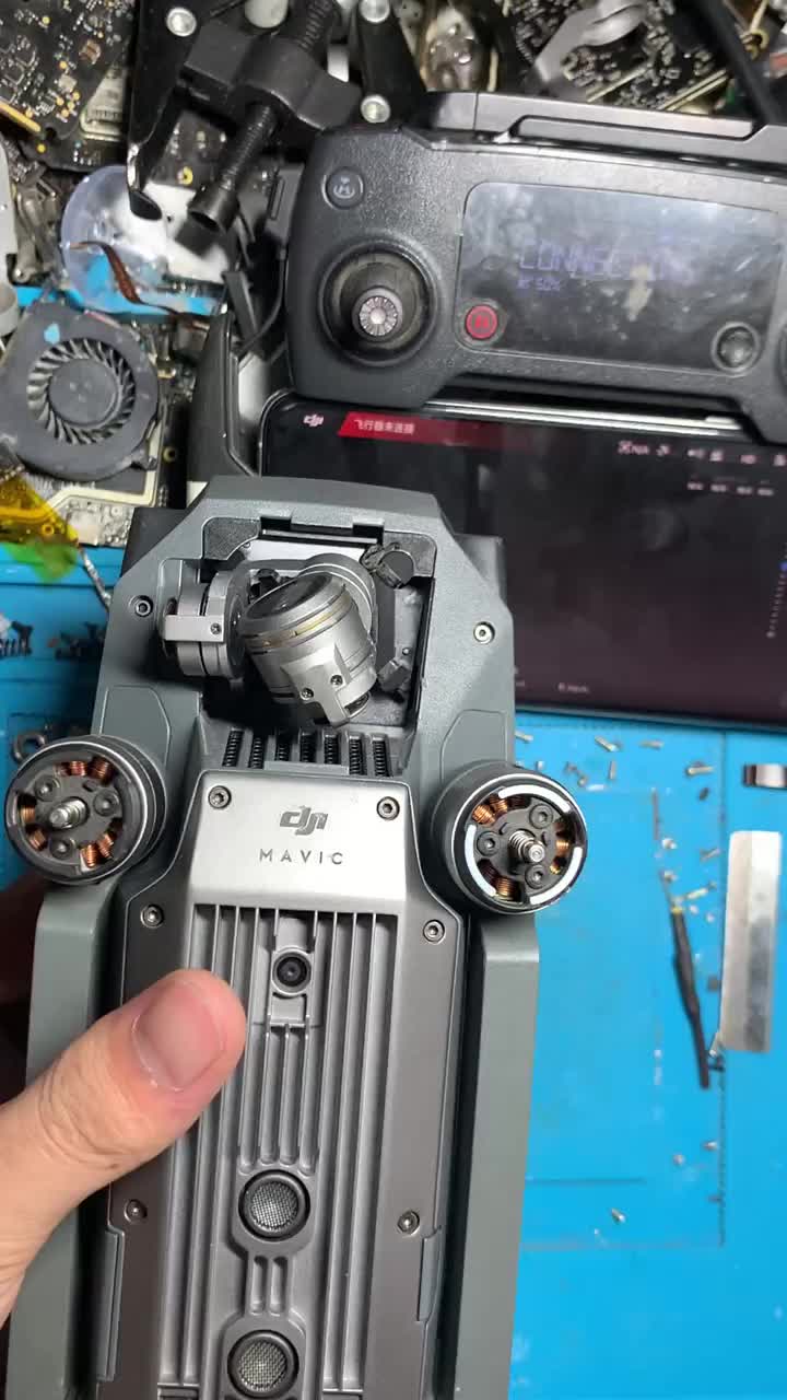 #硬聲創作季 #大疆無人機 #大疆無人機航拍 #大疆 大疆御Pro，云臺沒反應？