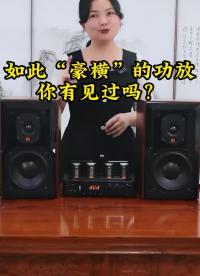 #硬聲創作季 這個功放有些奢侈。 #發燒音響? #專業音響 #BRZHIFI 
