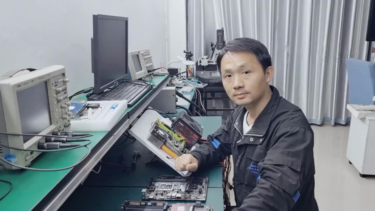 遇到主板不開機，測試2個點位就能發(fā)現(xiàn)問題，基本上自已都能維修#電路原理 